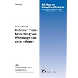 Unternehmensbewertung von Wohnungsbauunternehmenvon "Karl-Werner Schulte"