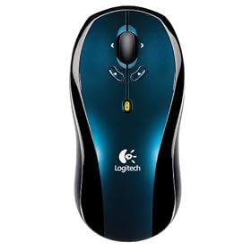 Logitech LX7 Cordless Optical Mouse - Dark Blue ( 931395-0403 ) by Logitech