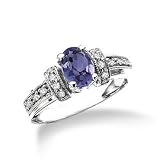 Tanzanite and Diamond Ring