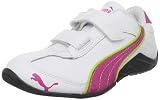 Puma Millennius Ballistic V Sneaker (Toddler/Little Kid/Big Kid),White/Very Berry/Tender Shoot,6 M US Toddler