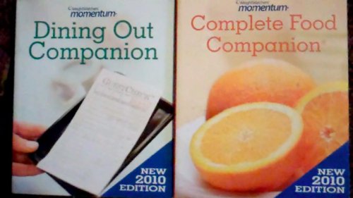 Complete Food Companion Dining Out Companion 2010 set (Weight Watchers)