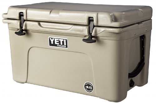 Yeti Tundra 45 Quart Tan Cooler