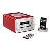 sonoro cubo 2010 Design CD/MP3-Radio rot