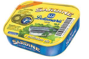 Sardines in SoyBean Oil 105g by parthenonfoods.com