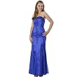 Satin Evening Dress - Prom Dress, Party, Formal Gown by Sean Collection (50223) Royal