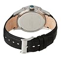 Ted Baker Mens Watch TE1016 with Silver Dial and Black Leather Strap