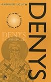 Buy : Denys the Areopagite (Outstanding Christian Thinkers)