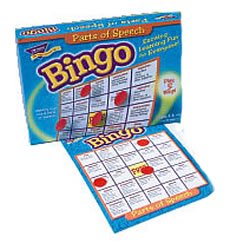 Click here to buy Parts Of Speech Bingo by TR ENTERPRISES INC..