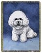 Bichon Frise Throw Blanket