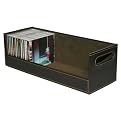 Richards Homewares Chocolate Stacking CD Tray