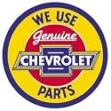 CHEVY PARTS ROUND TIN SIGN
