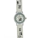 Chipie - 5209504 - Montre Fille - Quartz Analogique - Cadran Blanc - Bracelet Polyuréthane Blanc