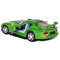 5" Dodge Viper GTR-S 1:36 Scale (Green/Black Stripes)