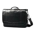 Samsonite Columbian Leather Flapover Briefcase