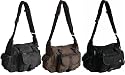 New York Cross Body Messenger Canvas Shoulder Bag