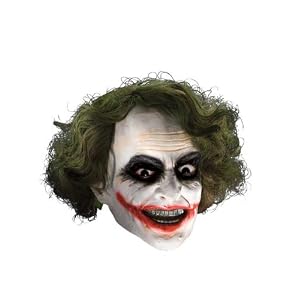 Rubies Costume Batman The Dark Knight The Joker Child Mask with Hair