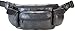New Large Genuine Leather Waist Bag Fanny Pack with Two Cell Phone Pockets and Six Exterior Pockets