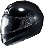 HJC Symax 2 Modular Full Face Motorcycle Helmet Black Large