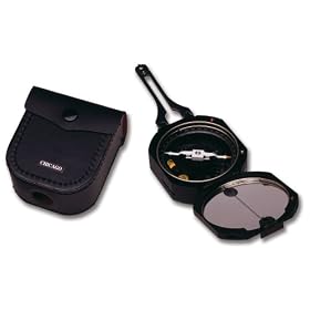 CST Berger 17-661 Brunton Style Quadrant Graduated Pocket Transit with Velvet Line Belt... by CST/Berger