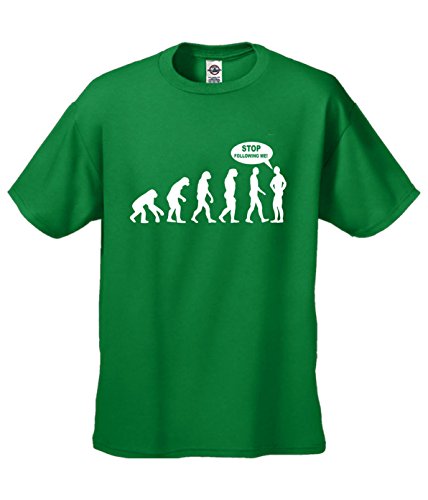 Funny Tshirt for Men – Stop Following Me – One of the Best Gifts for Him Under 20 – Guys Will Love This Tshirt – Green -M Funny Tshirt for Men – Stop Following Me – One of the Best Gifts for Him Under 20 – Guys Will Love This Tshirt – Green -M