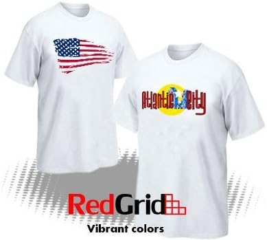 Red Grid for whites heat transfer paper - 8.5 X 11 (50 Sheets)