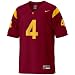 Nike USC Trojans #4 Cardinal Authentic Football Jersey