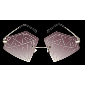 Click here to buy Diamonds Rimless Sunglasses.