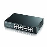 ZyXEL Fanless 16 Port GbE L2 Web Managed Switch(GS1900-16)
