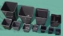 SQUARE PLANT POTS - 9cm x 9cm x 10cm - PACK 50
