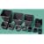 SQUARE PLANT POTS - 11cm x 11cm x 12cm - PACK 30