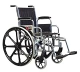 Graham Field Vista IC Wheelchair, 20x16 Detachable Full Arm, Elevating Legrest, 1/Ea, GHF53010350