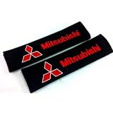 Mitsubishi Seat Belt Cover Shoulder Pad Cushion (2 pcs) by MITSUBISHI