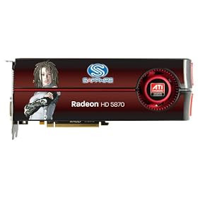 Sapphire Radeon HD 5870 1 GB DDR5 PCI-Express Graphics Card 100281SR