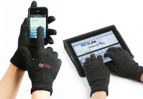 Agloves ® Original Touchscreen Gloves, iPhone Gloves, Texting Gloves 2 Pair