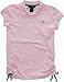 Ralph Lauren Girl's Ruched Polo (XL(16), Bath Pink)