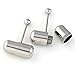 PiercingJ 1pc 14g Gauge Stainless Steel Vibrating Tongue Piercing Barbell Stud with 2 Batteries