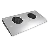 Ineo I-NC01 Notebook Cooling Pads with Fan speed control USB Power Port and Power Switch (Silver)