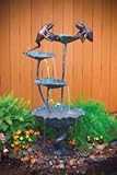 IMAGE OF Aquascape Two Frogs on Lotus Fountain (28x20x52)