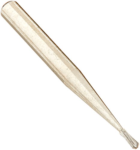 QUALITEOperative Carbide Burs FGSS329 (0.6 mm head size, 1.6 mm head length), Friction Grip and Short Shank, Pear, Made in Canada (Pack of 10)