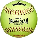 Worth Official ASA Dream Seam Fast Pitch Softballs