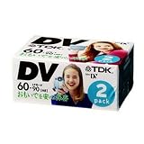 TDK｜TDK Mini DV 60min ブルー2巻パック DVM60BUX2A