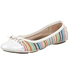 AK Anne Klein Buttons2 Ballet Flat
