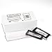 Panter Company SL-1 Spring-lock metal label holders binders, 1 binder cap., clear/black, dozen