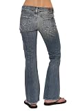 7 For All Mankind Women's Short Flip Flop Bootcut Jean in Nakita