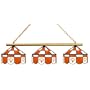 Texas Longhorns Executive 3 Light Game Table Lamp