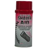 Electric shaver lubricant spray.