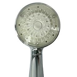 3 Colors LED Light Shower Head Bathroom Shower Heads Temperature Controlled Lights 3 Colors LED Light Shower Head Bathroom Shower Heads Temperature Controlled Lights