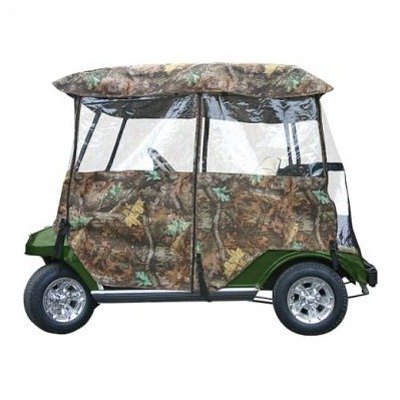Classic Accessories Deluxe Camo Golf Car Enclosure (Fits Most Popular Two-Person Golf Cars)