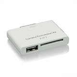 Hebron iPad iPad2 Camera Connection Kit USB/SD-Karte – 2te Generation – ab dem 18. Okt. 2011 – (iOS5, RapidSpeed TM, USB/SD automatisches Umschalten Ohne Umschalter)