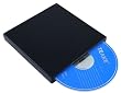 USB 2.0 portable Slot Loading External Burner 8X DVD+/-RW/-RAM/DL Drive for HP 2133 Aspire One Inspiron Mini 9 Wind U100 U90 Lenovo Ideapad S10 ASUS EEE PC ASUS EEE BOX PC HP Mini 1000 and most other Laptops